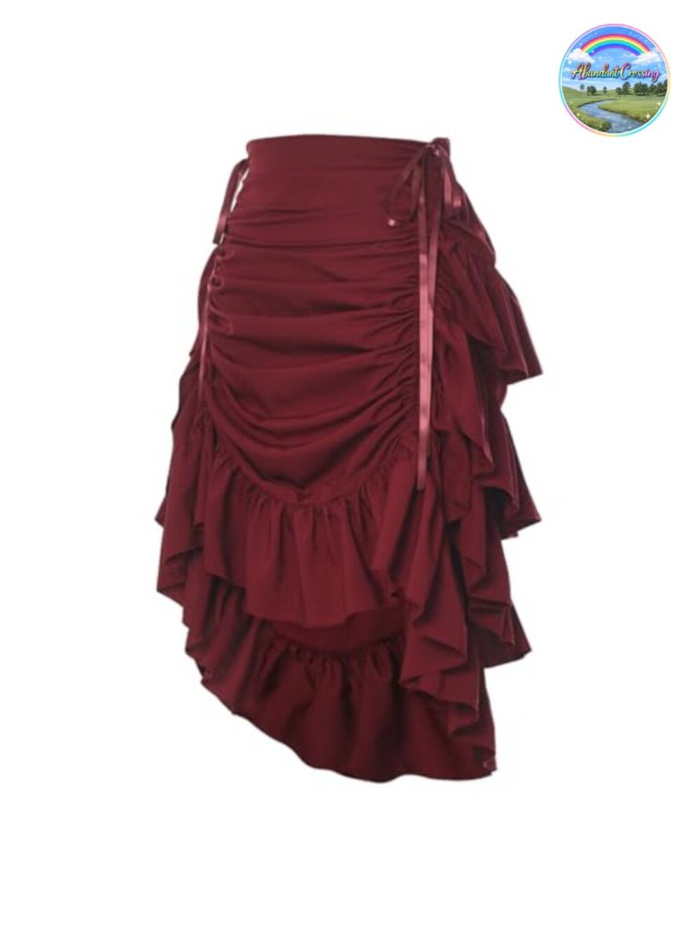 High Low Renaissance Skirt Adjustable Steampunk Costume